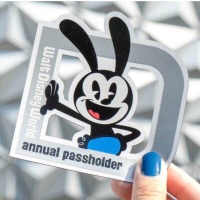 Annual pass magnet